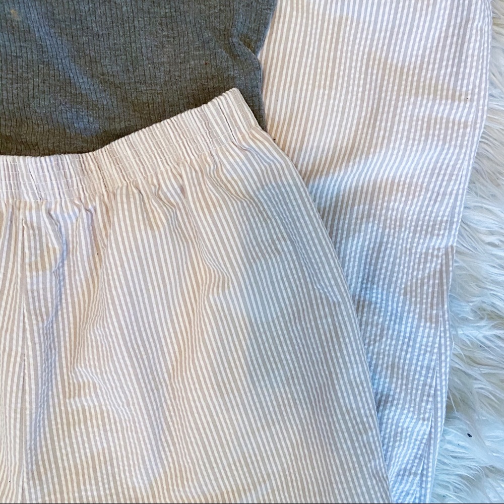 Striped Linen Pants - Picture 2 of 3